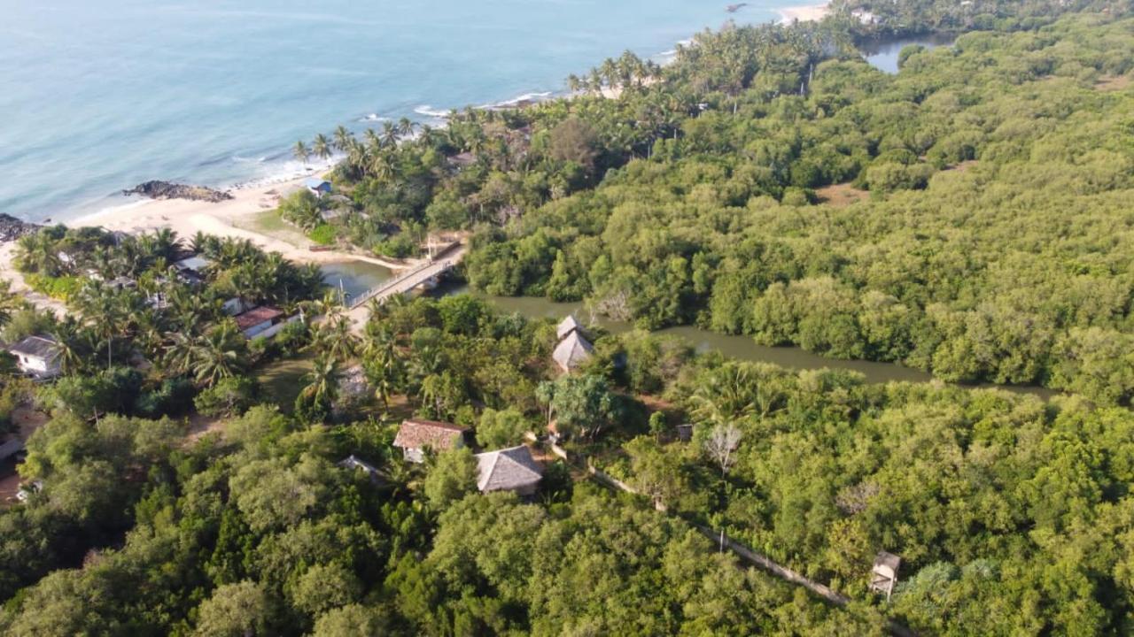 Mermaid Cabana And Tree Houses Тангале Екстериор снимка